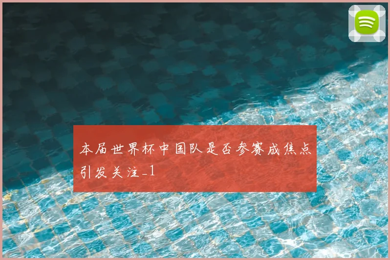 本届世界杯中国队是否参赛成焦点引发关注_1